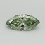 0.35 Ct. Fancy Vivid Green Marquise Lab Grown Diamond
