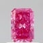 0.60 Ct. Fancy Vivid  Pink Radiant Lab Grown Diamond