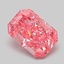 1.05 Ct. Fancy Vivid Pink Radiant Lab Grown Diamond