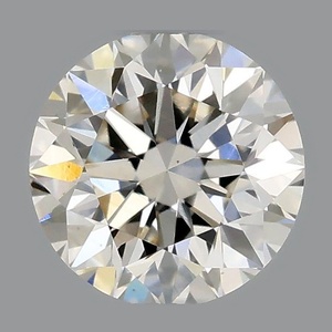 Round diamond — real photo