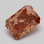 1.07 Ct. Fancy  Brown Radiant Lab Grown Diamond