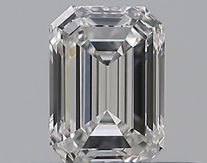 Emerald diamond — real photo