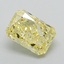 1.29 Ct. Fancy Intense Yellow Radiant Lab Grown Diamond