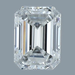 Emerald diamond — real photo