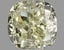0.50 Ct. Fancy Light Yellow Cushion Diamond