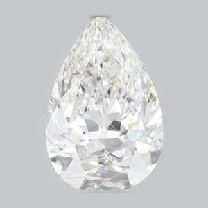 Pear diamond — real photo