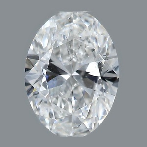 Oval diamond — real photo