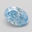 1.09 Ct. Fancy Vivid Blue Oval Lab Grown Diamond
