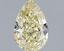 1.1 Ct. Fancy Yellow Pear Lab Grown Diamond