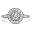 Art Deco Reproduction Diamond Vintage Ring