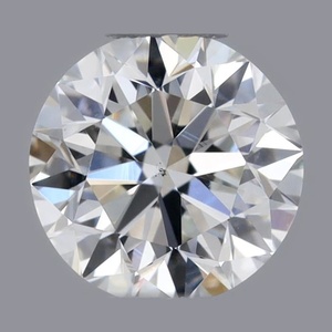Round diamond — real photo