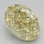 2.65 Ct. Fancy Intense Yellow Oval Lab Grown Diamond