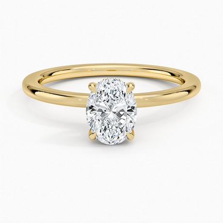 Audrey Perfect Fit Hidden Halo Diamond Ring