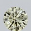 1.10 Ct. Fancy Light Yellow Round Lab Grown Diamond