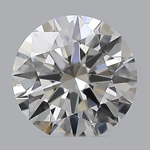 Round diamond — real photo