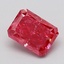 1.01 Ct. Fancy Vivid  Pink Radiant Lab Grown Diamond