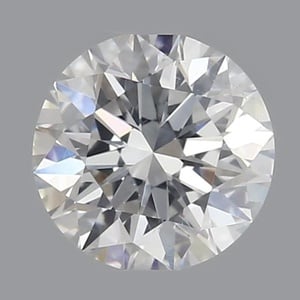 Round diamond — real photo