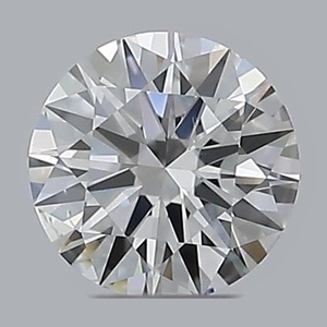Round diamond — real photo
