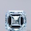 2.02 Ct. Fancy Intense Blue Asscher Lab Grown Diamond