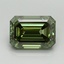 3.10 Ct. Fancy Vivid Green Emerald Lab Grown Diamond