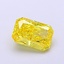 1.16 Ct. Fancy Vivid  Yellow Radiant Lab Grown Diamond