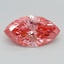 0.81 Ct. Fancy Vivid Pink Marquise Lab Grown Diamond