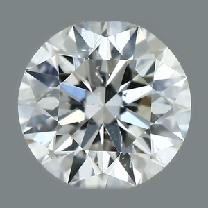 Round diamond — real photo