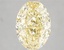 3.11 Ct. Fancy Intense Yellow Oval Lab Grown Diamond