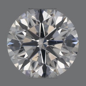 Round diamond — real photo
