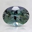 8.5x6.4mm Unheated Parti-Color Oval Tanzanite