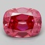 3.15 Ct. Fancy Vivid Pink Cushion Lab Grown Diamond