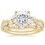 18KY Moissanite Luxe Willow Bridal Set (1/2 ct. tw.), smalltop view
