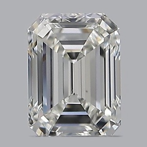 Emerald diamond — real photo