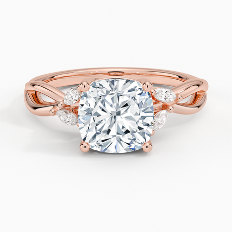 14K Rose Gold Willow Diamond Ring (1/8 ct. tw.)