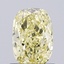 0.60 Ct. Fancy  Yellow Cushion Lab Grown Diamond