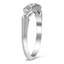 The Camil Ring, smalltop view on a hand