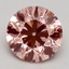 3.00 Ct. Fancy Intense Pink Round Lab Grown Diamond