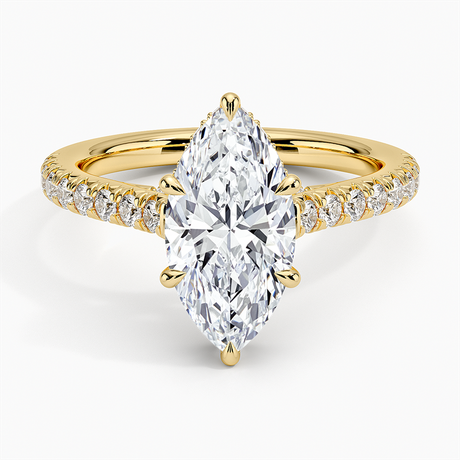 18K Yellow Gold Chantal Diamond Ring