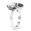 Princess Cut Toi et Moi Ring, smallside view