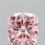 3.03 Ct. Fancy Intense Pink Cushion Lab Grown Diamond