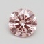 1.70 Ct. Fancy Intense Pink Round Lab Grown Diamond