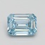 3.04 Ct. Fancy Intense Blue Emerald Lab Grown Diamond