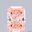 1.55 Ct. Fancy Vivid Pink Radiant Lab Grown Diamond