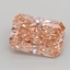 3.01 Ct. Fancy Vivid  Pink Radiant Lab Grown Diamond
