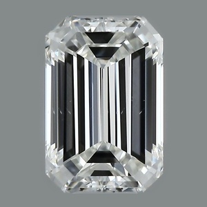 Emerald diamond — real photo