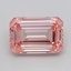 2.50 Ct. Fancy Intense  Pink Emerald Lab Grown Diamond