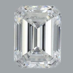 Emerald diamond — real photo
