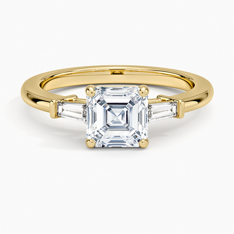 Symphony Tapered Baguette Three Stone Diamond Ring (1/5 ct. tw.)