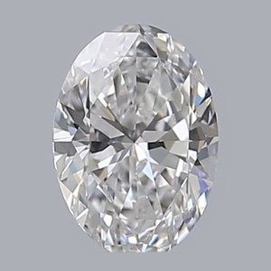 Oval diamond — real photo