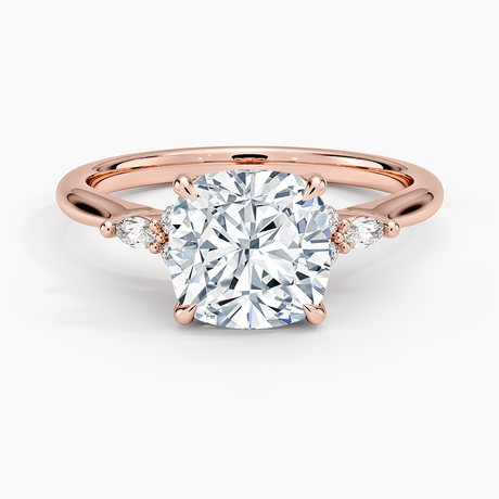 14K Rose Gold Nadia Perfect Fit Diamond Ring